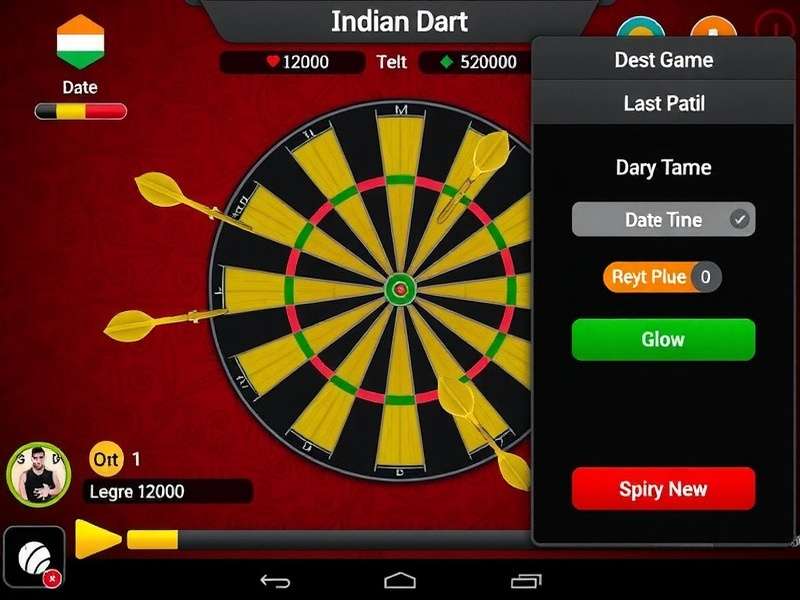 Indian Dart Pro Game Interface